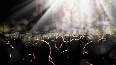 crowd at a concert
