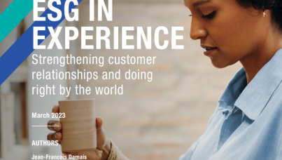 ESG 경영과 고객 경험, 지속가능한 가치를 창출
