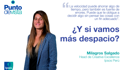 ¿Y si vamos más despacio?