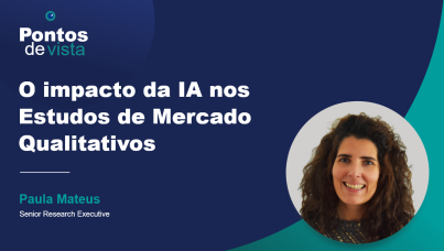 Pontos de vista | Inteligência Artificial e estudos de mercado | Paula Mateus