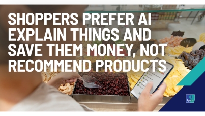 Shoppers prefer AI explain things and save them money, not recommend products