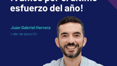 ¡Vamos por el último esfuerzo del año! 