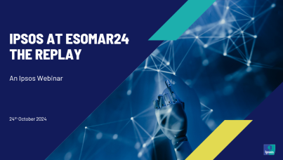 Ipsos at the 2024 ESOMAR conference