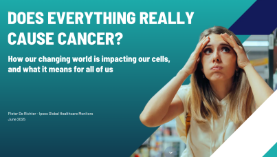 IpsosViews: Does Everything Really Cause Cancer?