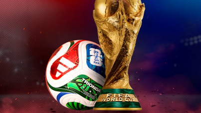 Bola e Taça da copa