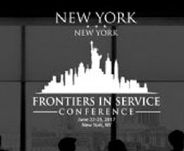 Frontiers of Service Conference