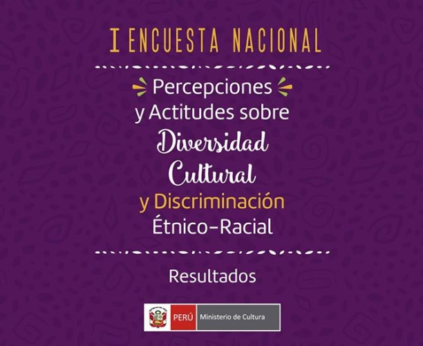 I Encuesta Nacional sobre Diversidad Cultural y Discriminación