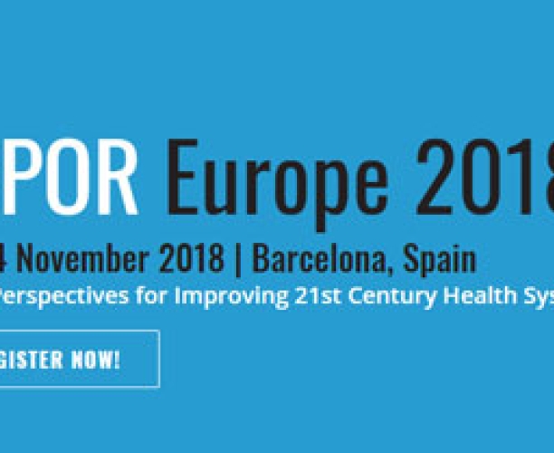 ISPOR Europe 2018