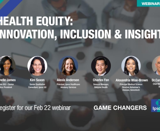 [WEBINAR] Health Equity: Innovation, Inclusion & Insights