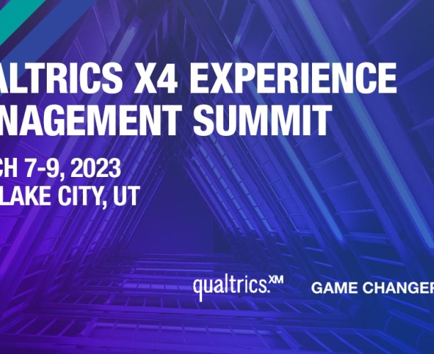 QUALTRICS X4 EXPERIENCE MANAGEMENT SUMMIT