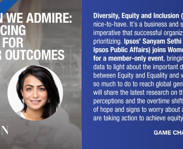 Women We Admire: Embracing Equity for Better Outcomes