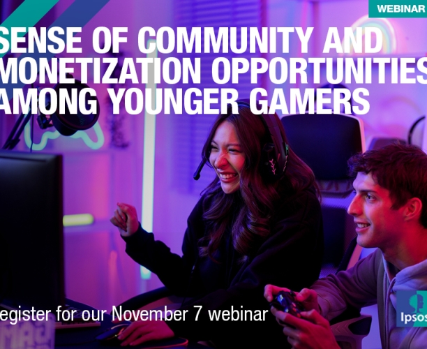 [WEBINAR] Sense of Community and Monetization Opportunities Among Younger Gamers