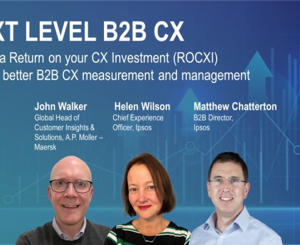 Ipsos | Webinar | Customer Experience | B2B