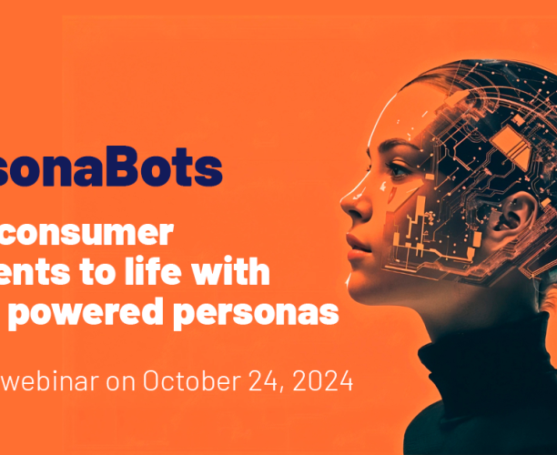 WEBINAR: PersonaBots - Bring consumer segments to life with GenAI powered personas