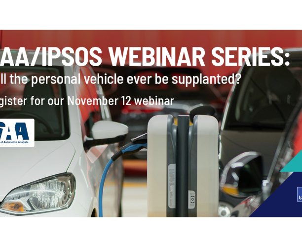 SAA/Ipsos Webinar Series: Will the personal vehicle ever be supplanted?