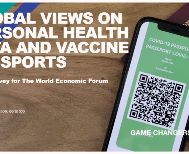 WEF-Ipsos Survey on Vaccine Passports & Personal Health Data