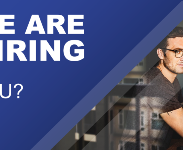 We are hiring!