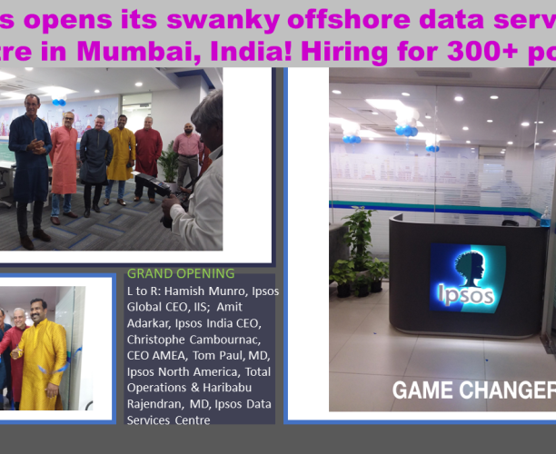 Ipsos opens offshore data services centre in Mumbai, India