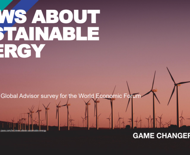 WEF-Ipsos Survey on Sustainable Energy