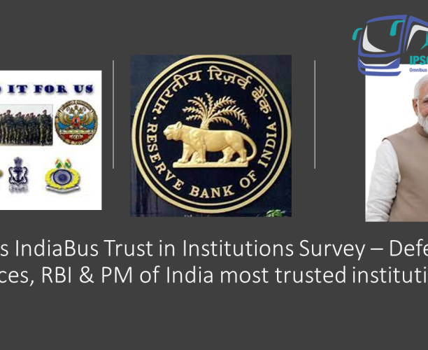 Ipsos IndiaBus Trust in Institutions Survey 