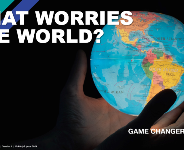 Ipsos What Worries the World global monthly survey