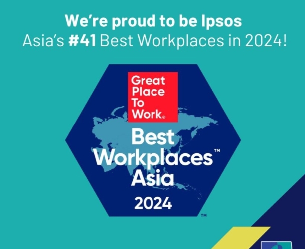 Ipsos among best workplaces in Asia 2024