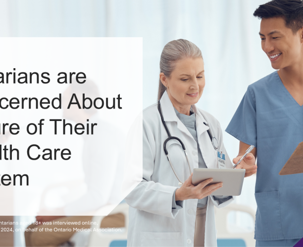 Ontarians are Concerned About Future of Their Health Care System