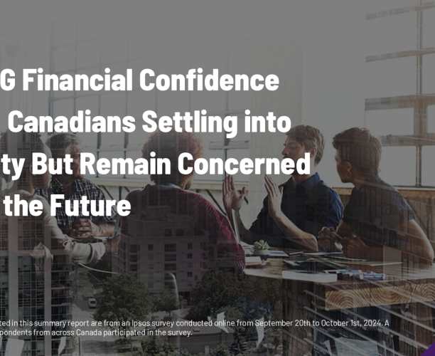 2024 IG Financial Confidence Index: Canadians Settling into Stability But Remain Concerned About the Future