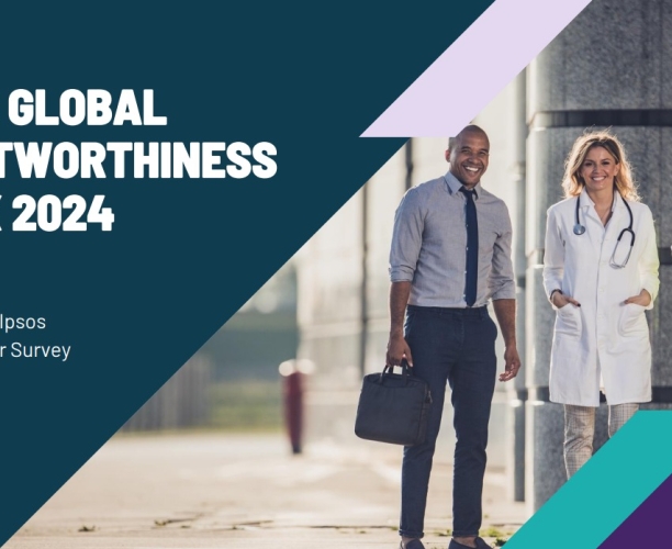 Ipsos Global Trustworthiness Index 2024