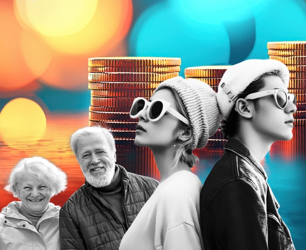 Generationen und Finanzen: Die Jungen wagen das Risiko – sind aber unzufrieden mit privater Absicherung | Ipsos