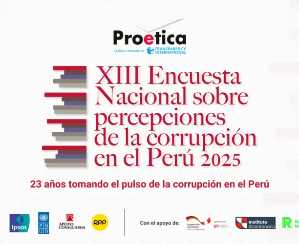XIII Encuesta Nacional sobre percepciones de la corrupción en Perú 2025