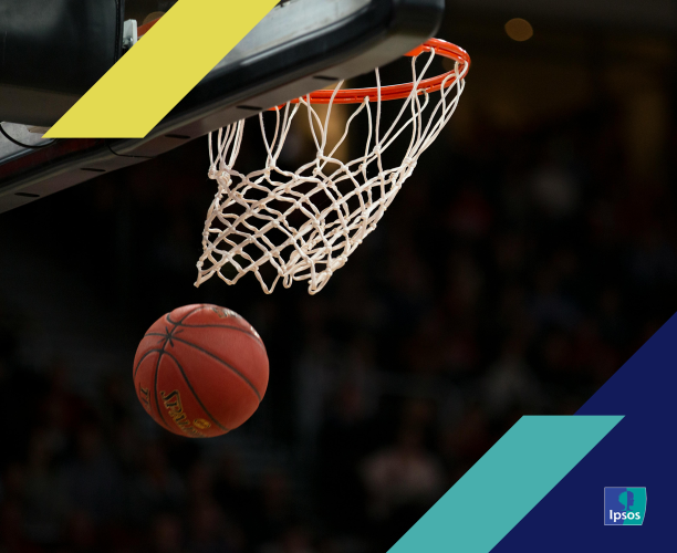 Image of a basketball going through a hoop