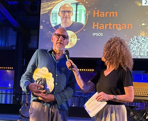 Harm Hartman recognised for “analytical authority” with Data Professional award