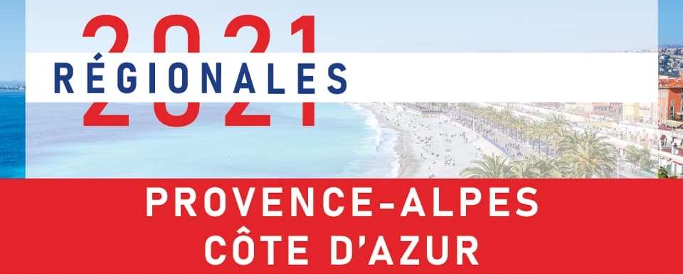 Régionales 2021 en Provences-Alpes Côte d'Azur
