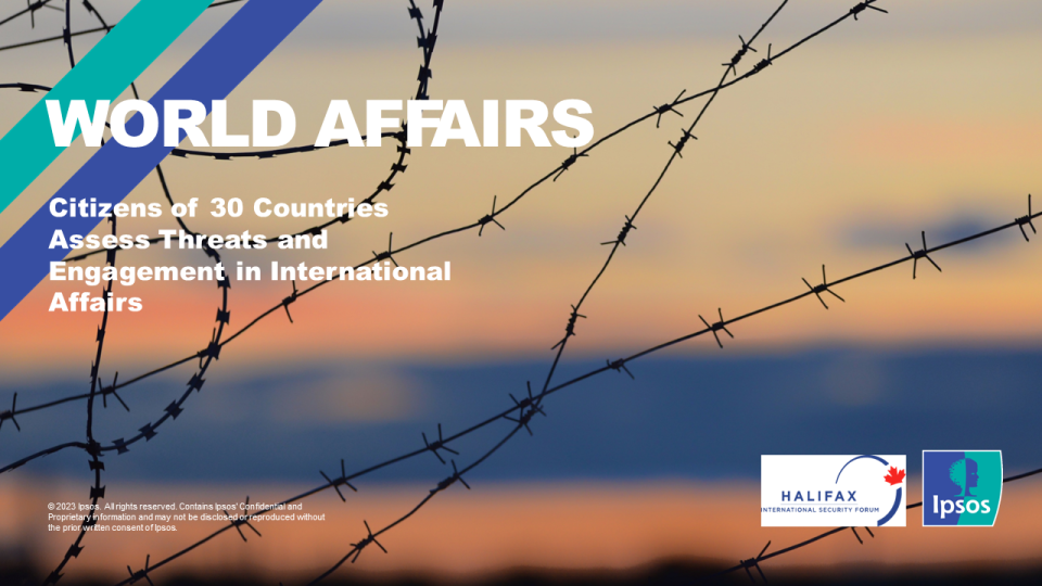 Global citizens achieve near consensus: The world is becoming more dangerous