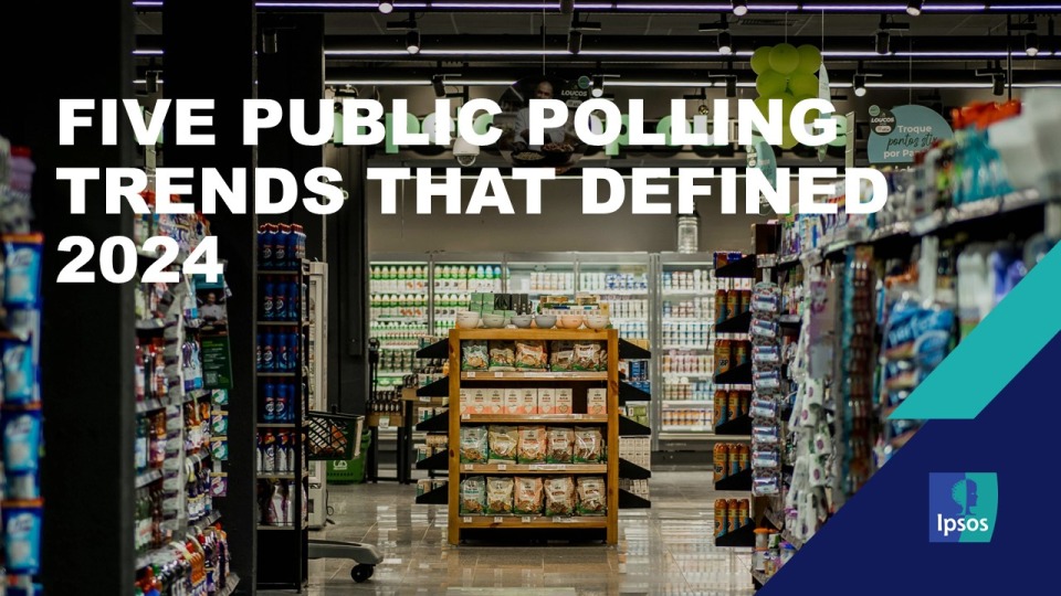 Five public polling trends that defined 2024