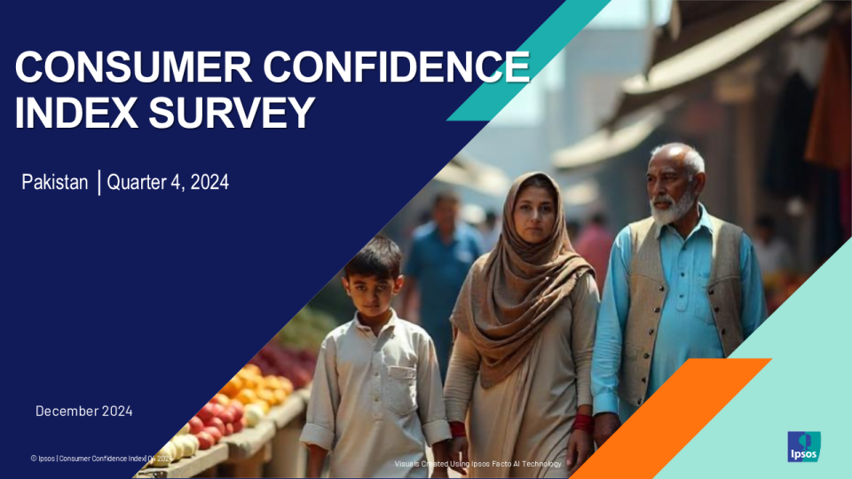 Ipsos Pakistan Consumer Confidence Index Survey - Quarter 4 2024