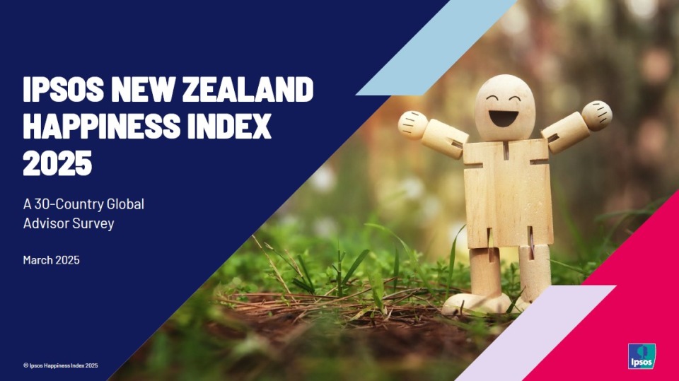 Ipsos in New Zealand - Happiness Index 2025