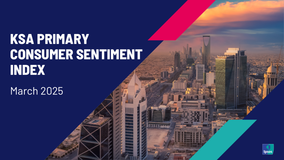 Consumer Sentiment KSA Saudi Arabia