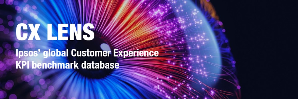 Ipsos | CX Lens | Customer experience | KPI | Banchmark | Database