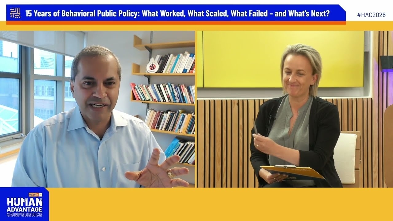 HAC26 - 15 Years of Behavioral Public Policy: What Worked, What Scaled, What Failed