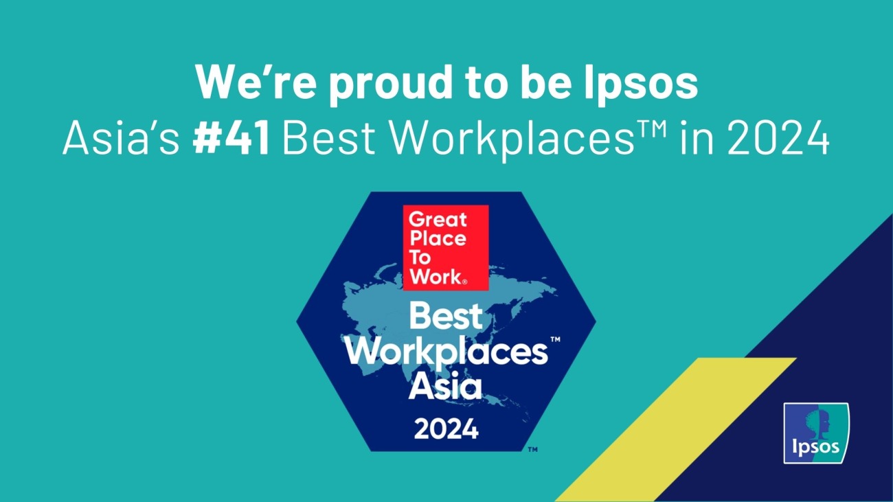 Ipsos ranked 41st Best Workplaces in Asia™ 2024 | Ipsos