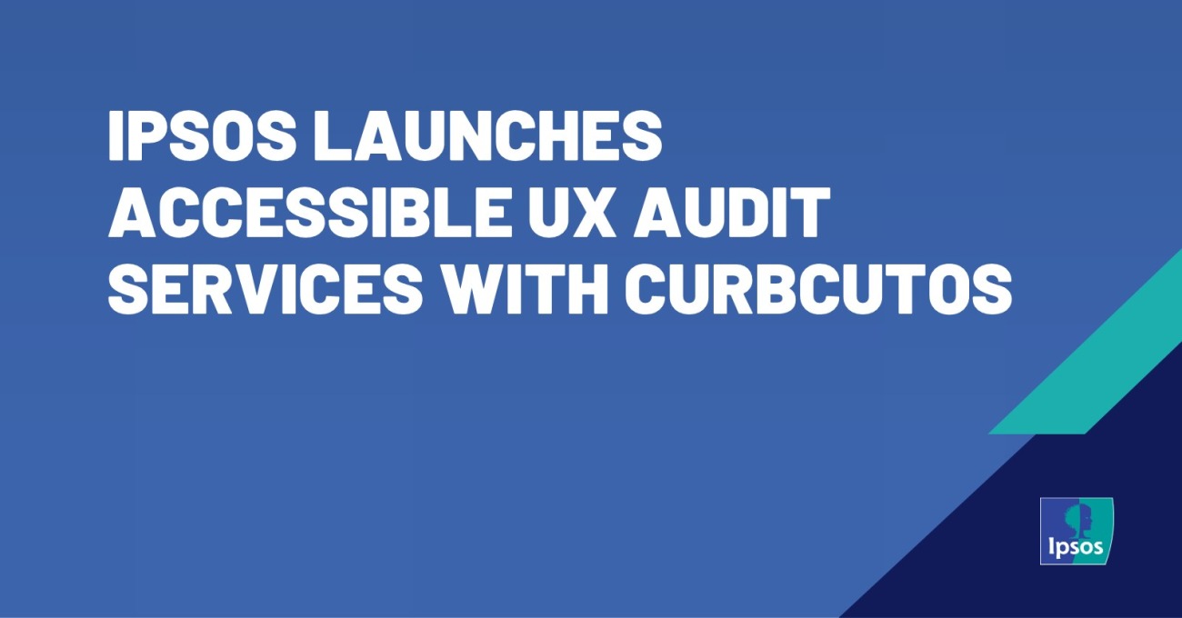 Ipsos launches Accessible UX Audit services with CurbCutOS