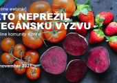 [Online webinár] Kto neprežil vegánsku výzvu