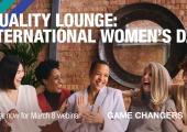Equality Lounge: International Women’s Day