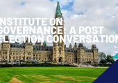 Institute on Governance: A post election conversation