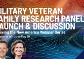 [WEBINAR] Military Veteran Family Research Panel Launch & Discussion