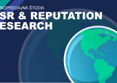Voľnopredajná štúdia: CSR & Reputation Research 2020