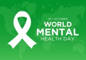 World mental health day banner