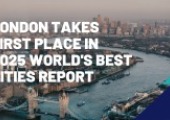 London takes first place in 2025 World's Best Cities report